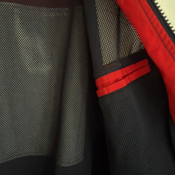 H&M Men's Windbreaker Jacket with hood Multi-coloured Size Medium - Picture 6 of 7